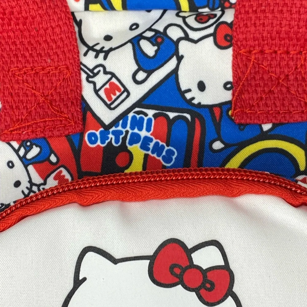 Hello Kitty Red and Blue Bag with Playful Design